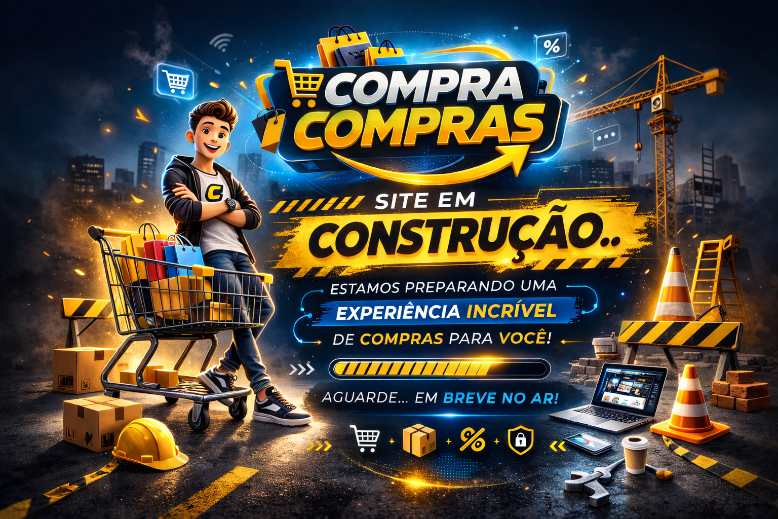 Site em Construção - Compra Compras